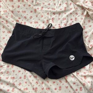 Roxy Black Athletic Shorts
